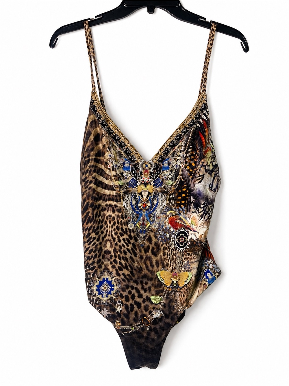CAMILLA Treasure Chaser Low Back Bodysuit | Size L | Never Worn | Authentic - Picture 3 of 16